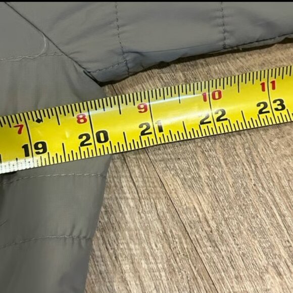 Lauren James Co. PREPTEC Womens Long Sleeve Full Zip Gray Puffer Jacket Large - Picture 5 of 6